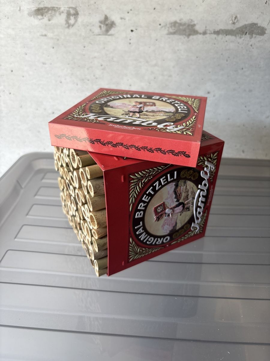 Alveari: Wildbienenhaus mit Bambus in Guetslidose – Nuovo (secondo la descrizione) da Knonau venduto da Kaktus122 1