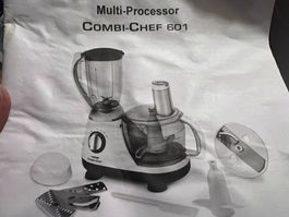 Küchenmaschine Rotel Combi-Chef 601 mit viel Zubehör