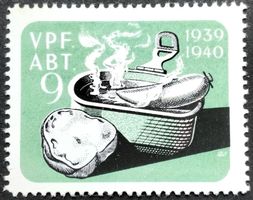 Soldatenmarke 2.WK, Verpflegungs Abt 9, Wi Vpf 69