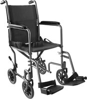NEU Rollstuhl faltbar Transportrollstuhl schmal 38 cm Sitz
