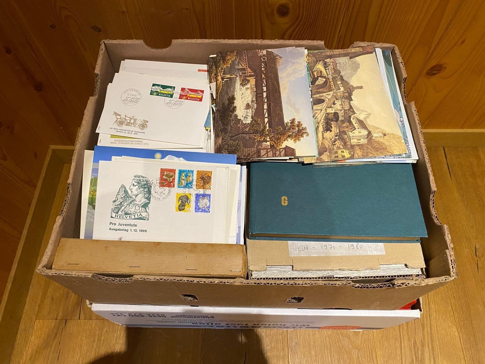 Tous les timbres: Briefmarkensammlung – D'occasion à Degersheim par bau-max 4