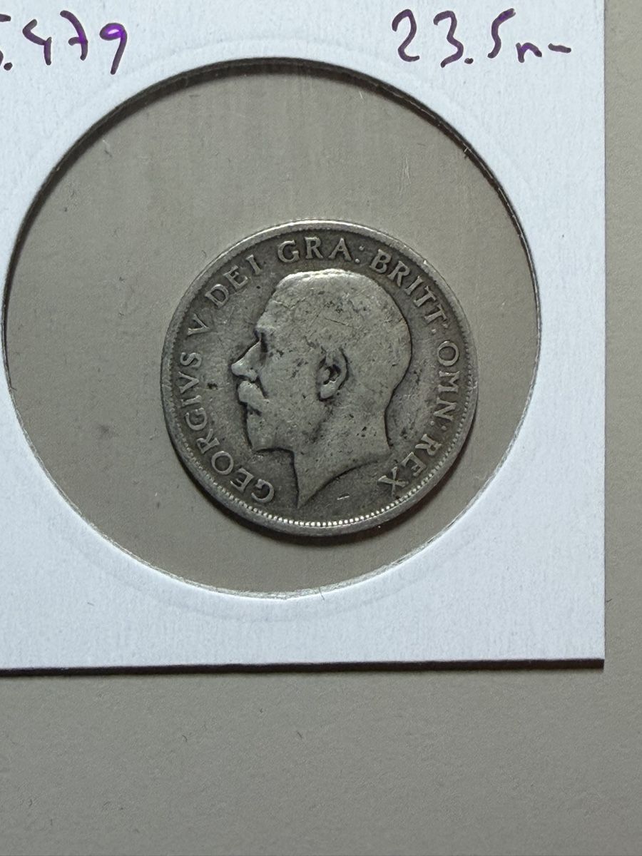 Alle Münzen: GB - 1 shilling - 1915 - Georges 5 - AG  – Gebraucht aus Payerne von Mike1682 1