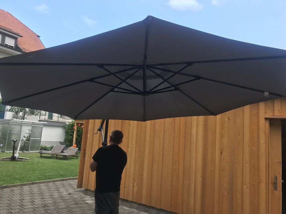 Vigor Sonnenschirm-Basis – 45x45 Cm, Aus PEHD, Für Schirme Bis 35 Mm