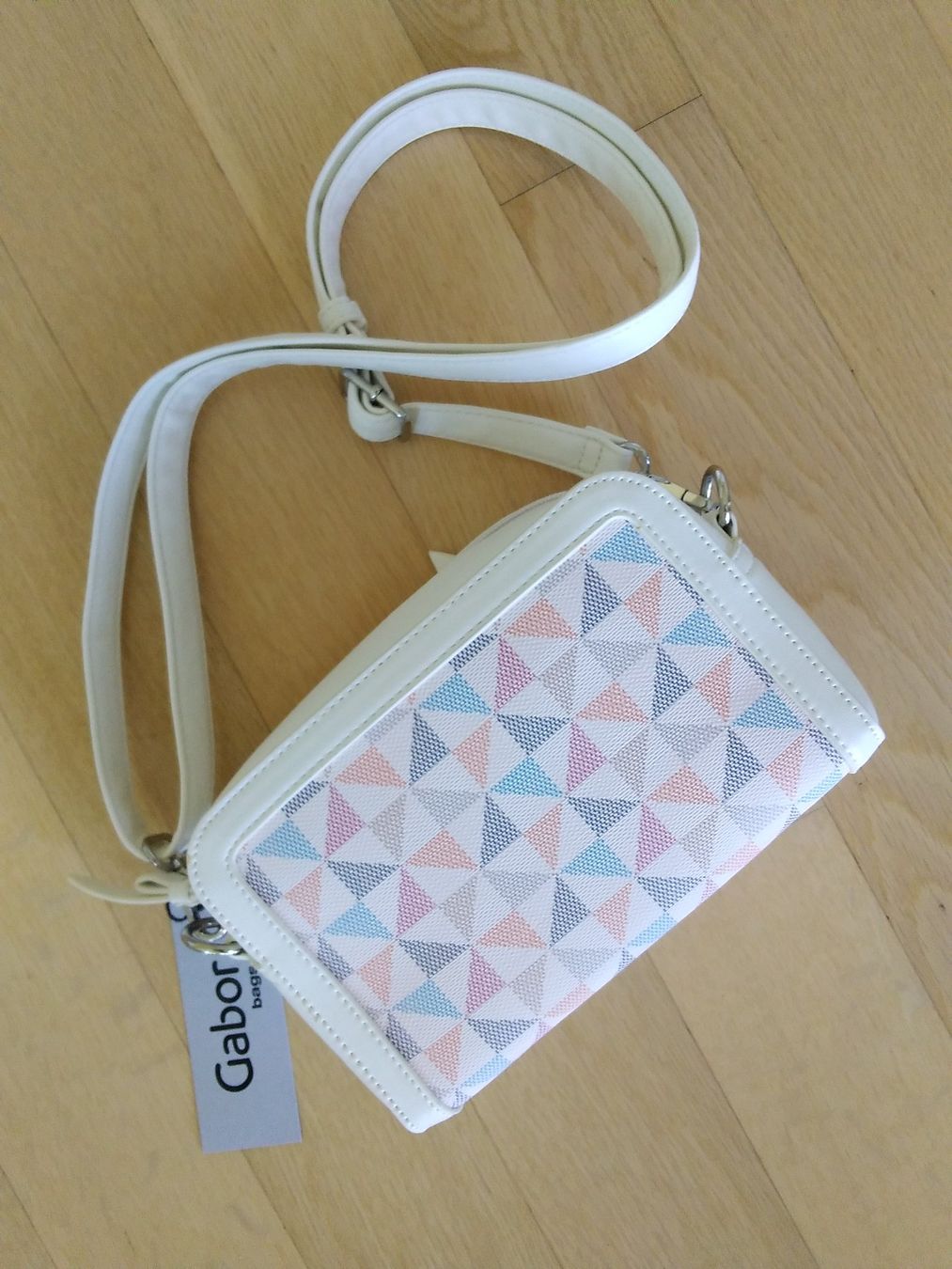 Gabor Borse da donna: GABOR Crossbody Bag Offwhite Multicolor – Nuovo e nell'imballaggio originale da Buchrain venduto da QueenyHE51 2