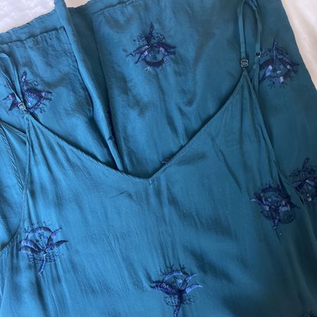 Silk dress free people
