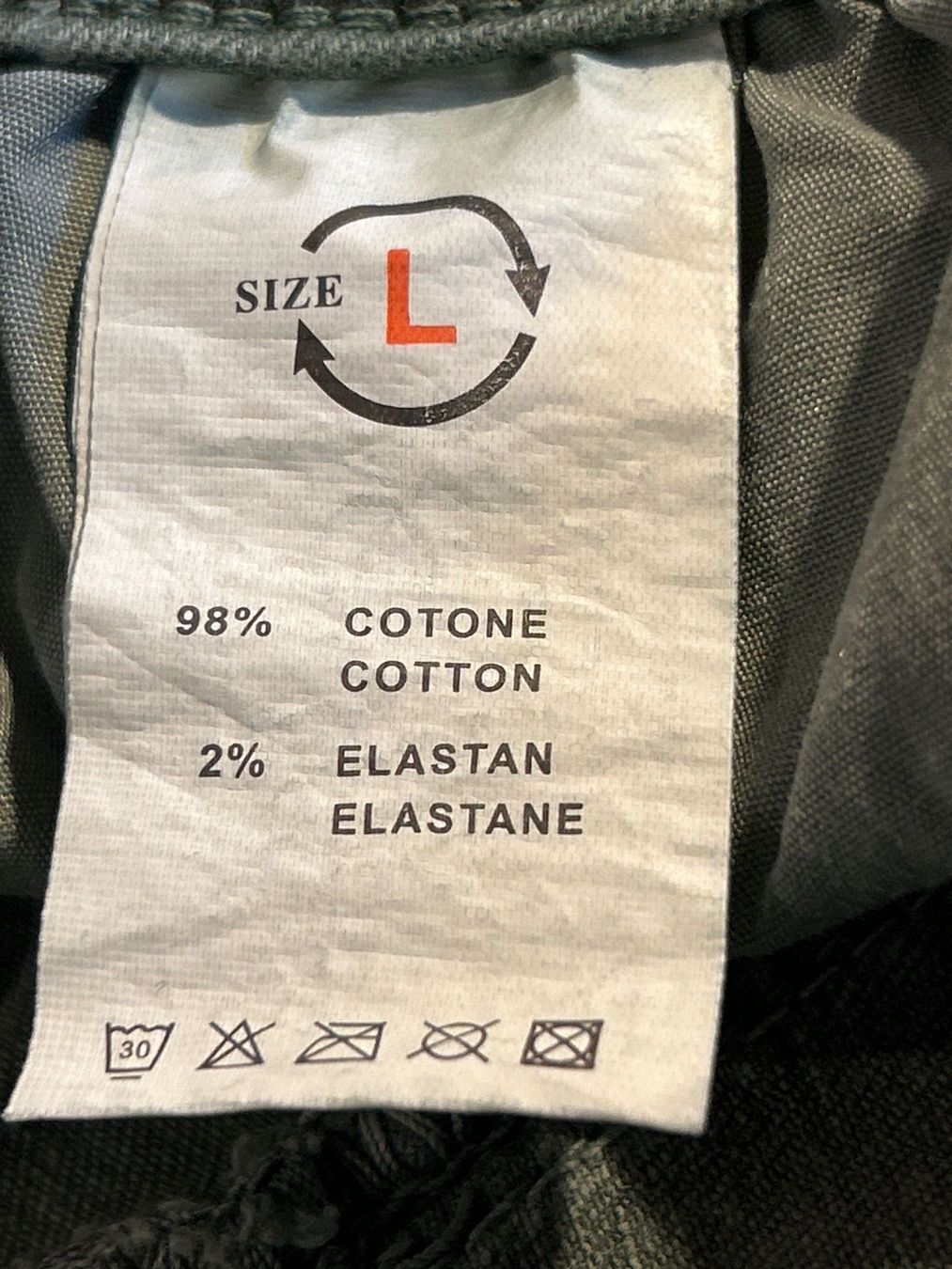 Jeans: Jeans olivgrün Grösse L – Usato da Brunnen venduto da Nala2929 6