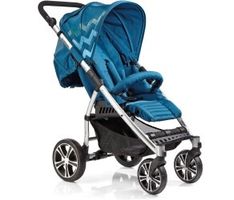 AKTION Gesslein S4 Air+ Kinderwagen Inkl. Babywanne blau