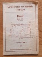 Landeskarte der Schweiz; Ilanz von 1963