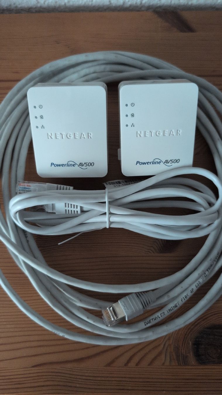 Laufwerke & Adapter: Netgear Powerline – Gebraucht aus Lengnau BE von Mac161161 3