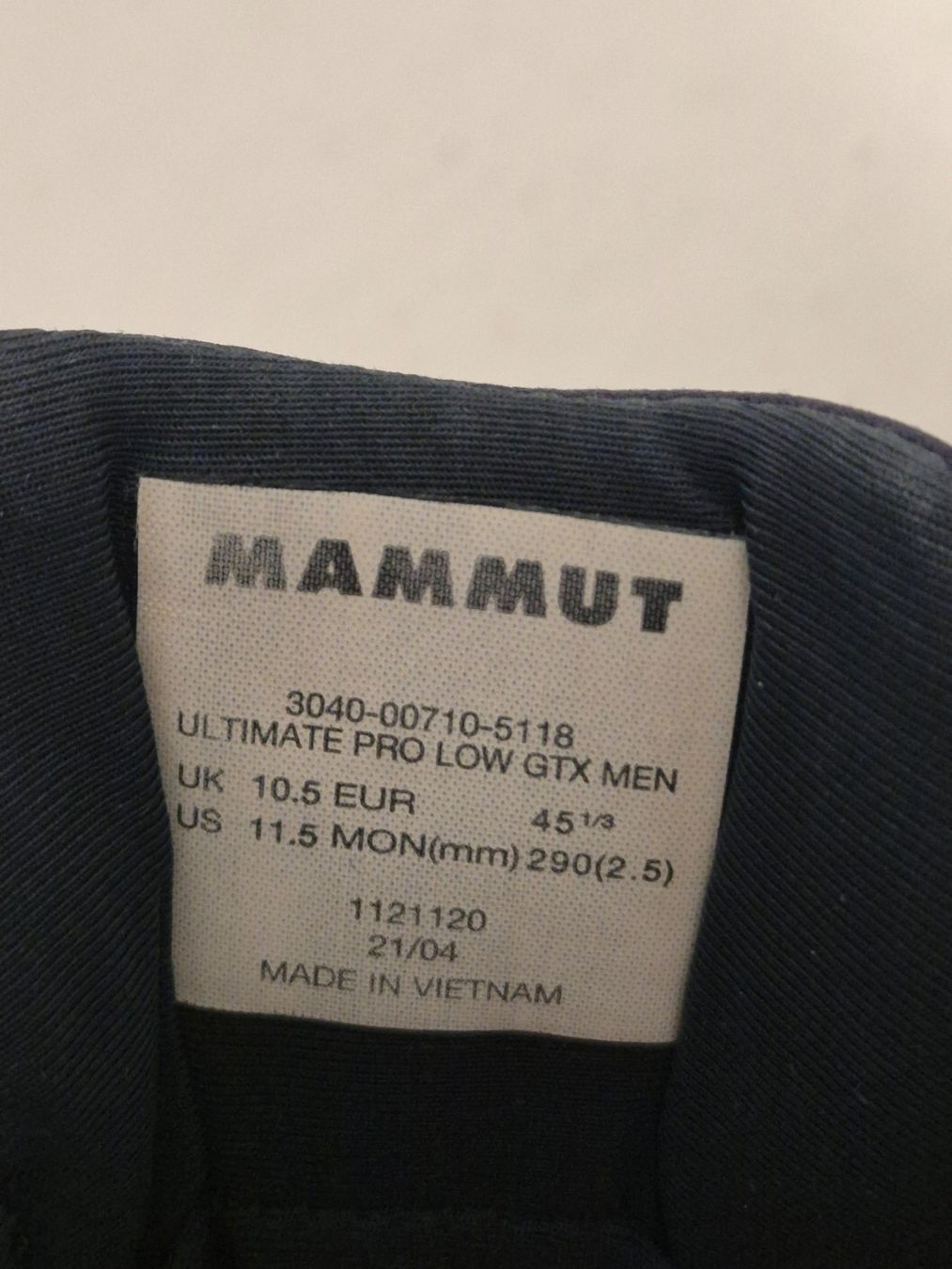 Mammut Scarpe da uomo: Mammut Trekkingschuhe Gr. 45 1/3 – Usato da Aeugst am Albis venduto da miizli 3