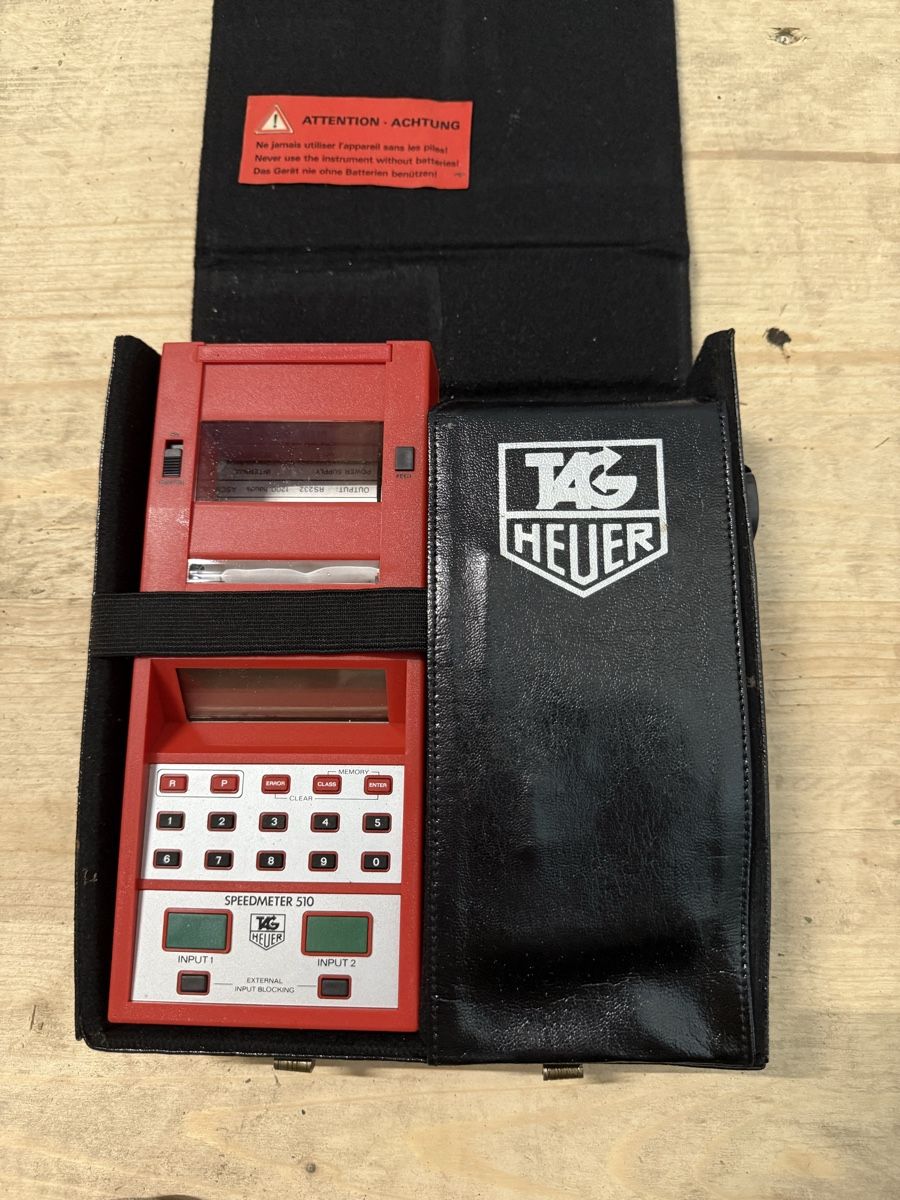 Tag Heuer Misurare: Alte Rennsport Zeitmessung + Helme – Difettoso da Istighofen venduto da Alltim320 4