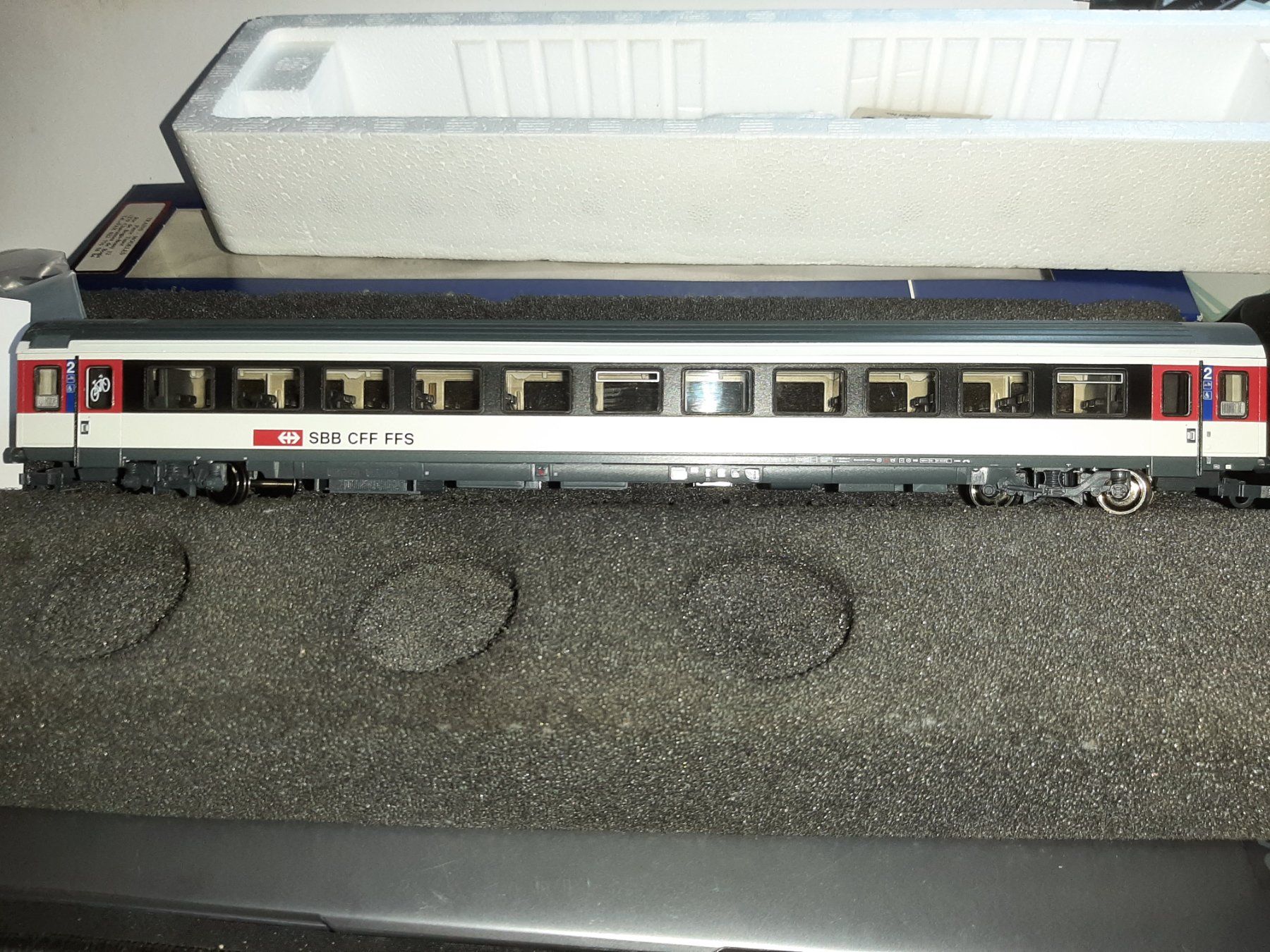 Roco Modellini di ferrovie: ROCO 45328 2CL. EN BOITE – Usato da Avully venduto da RIVALIS 1