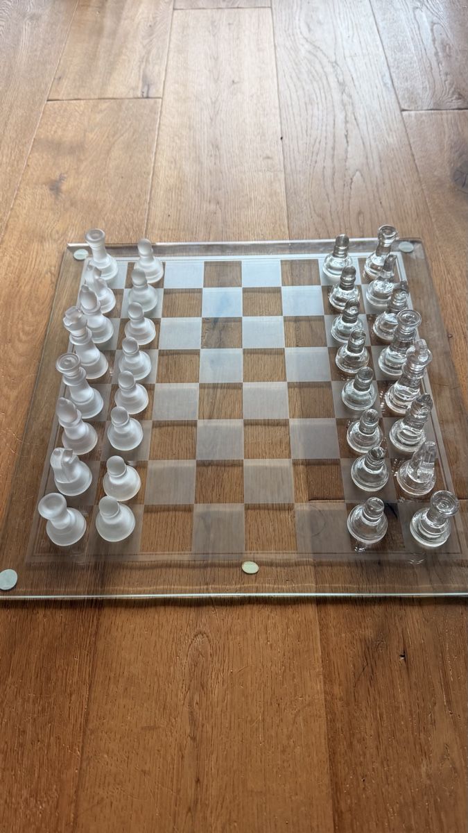 Jeux: Glas Schachspiel neuwertig – Neuf (Voir description) à Weesen par joehlk95 2