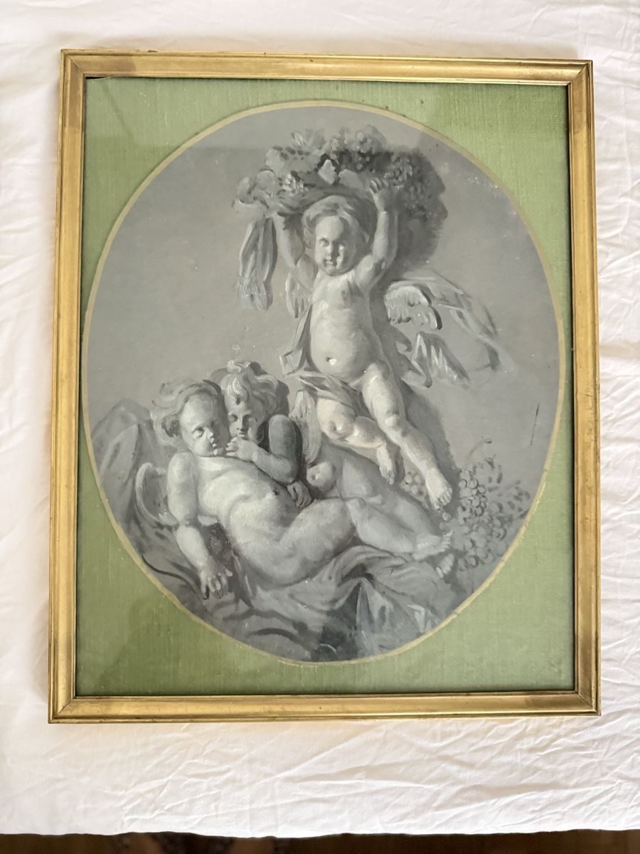 Dipinti: originale angeli di Joseph VOLMAR – Usato da Sion venduto da demarca100
