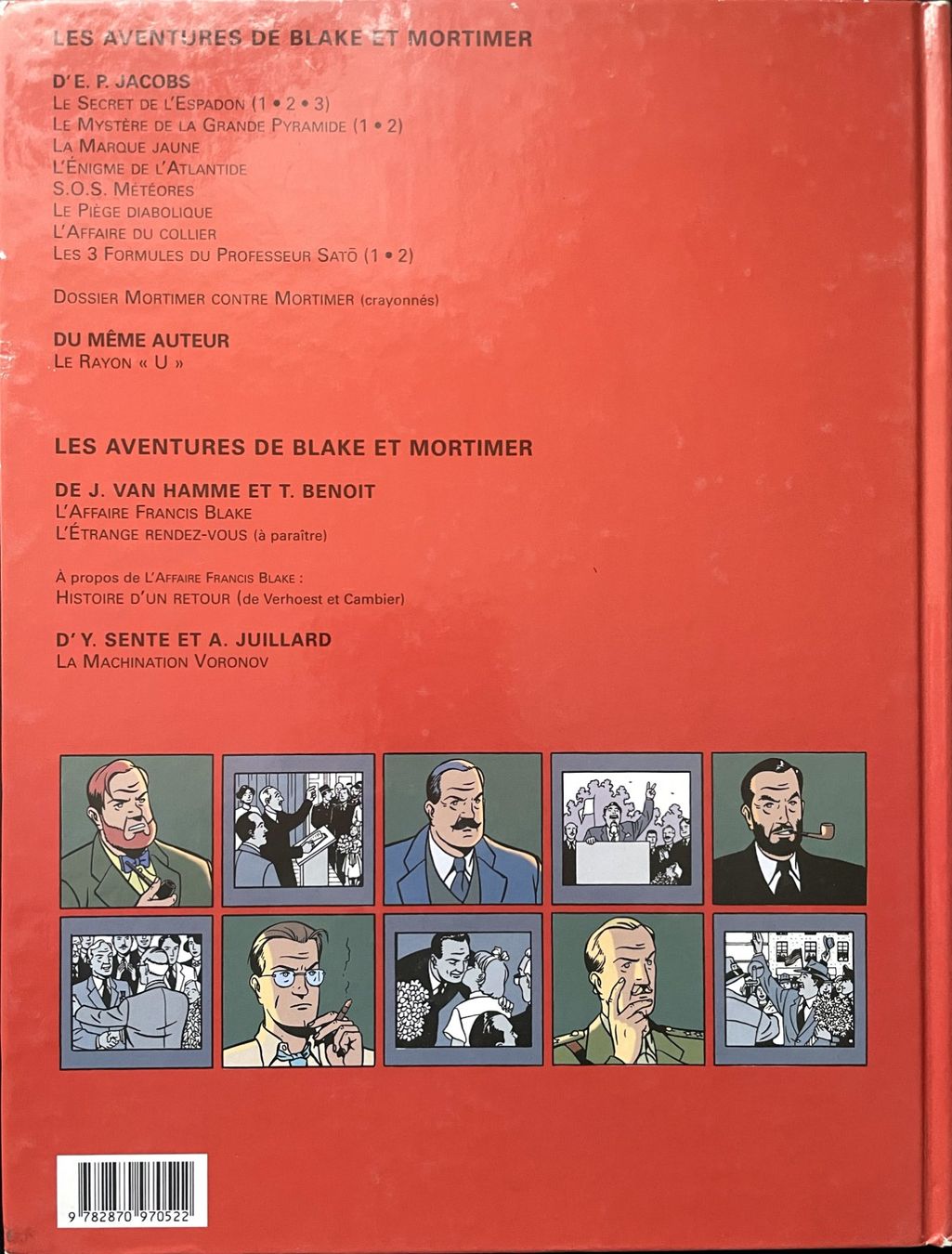 Comics: Blake et Mortimer -La machination Voronov E.O. 2000 TBE – Gebraucht aus Savagnier von Ne2065 1