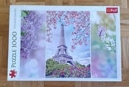 Romantic: Spring in Paris 1.000 Teile, 100% vollständig 