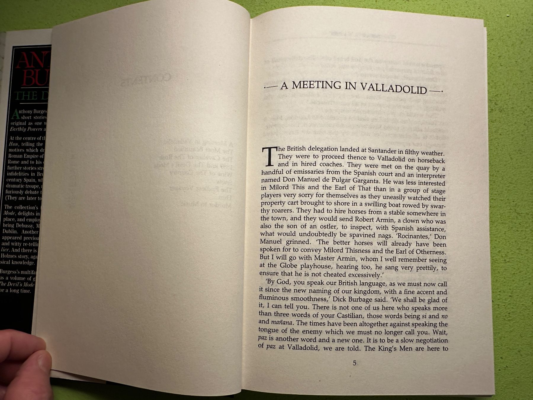 Libri: Anthony Burgess: The Devil's Mode – Usato da Zürich venduto da allp 4
