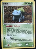 Pokémon Ditto / Métamorph #36/113 – EX Delta Species – 2005