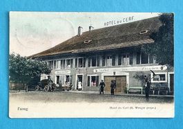 Faoug - Hotel du Cerf - 1907