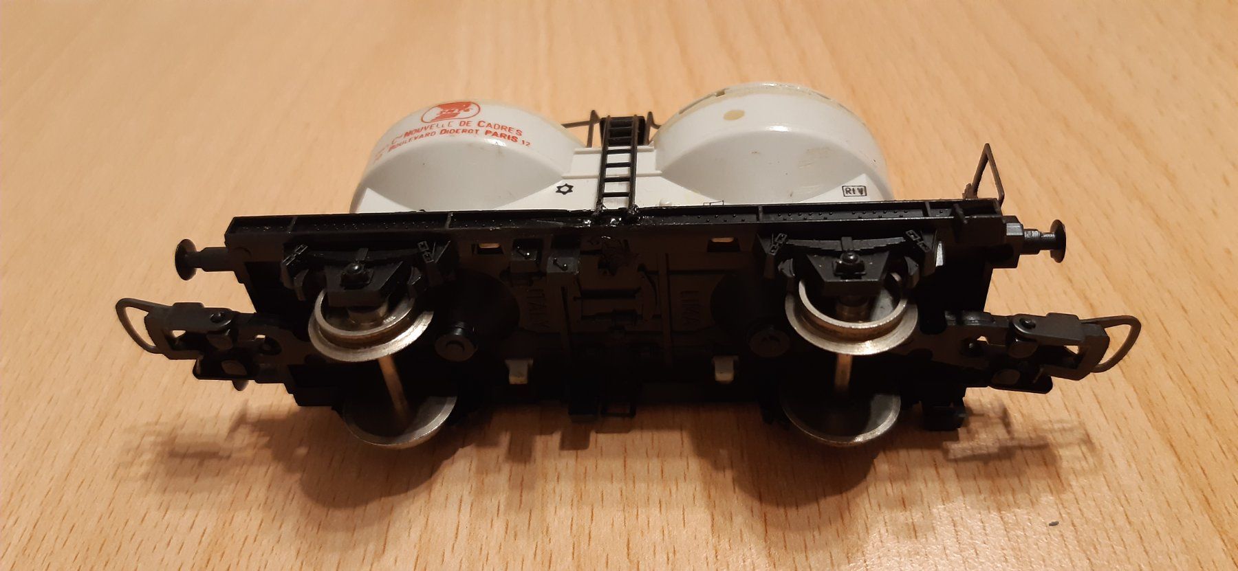 Lima Modellini di ferrovie: Lima Silo-Wagen H0 – Usato da Uzwil venduto da Fw101 2
