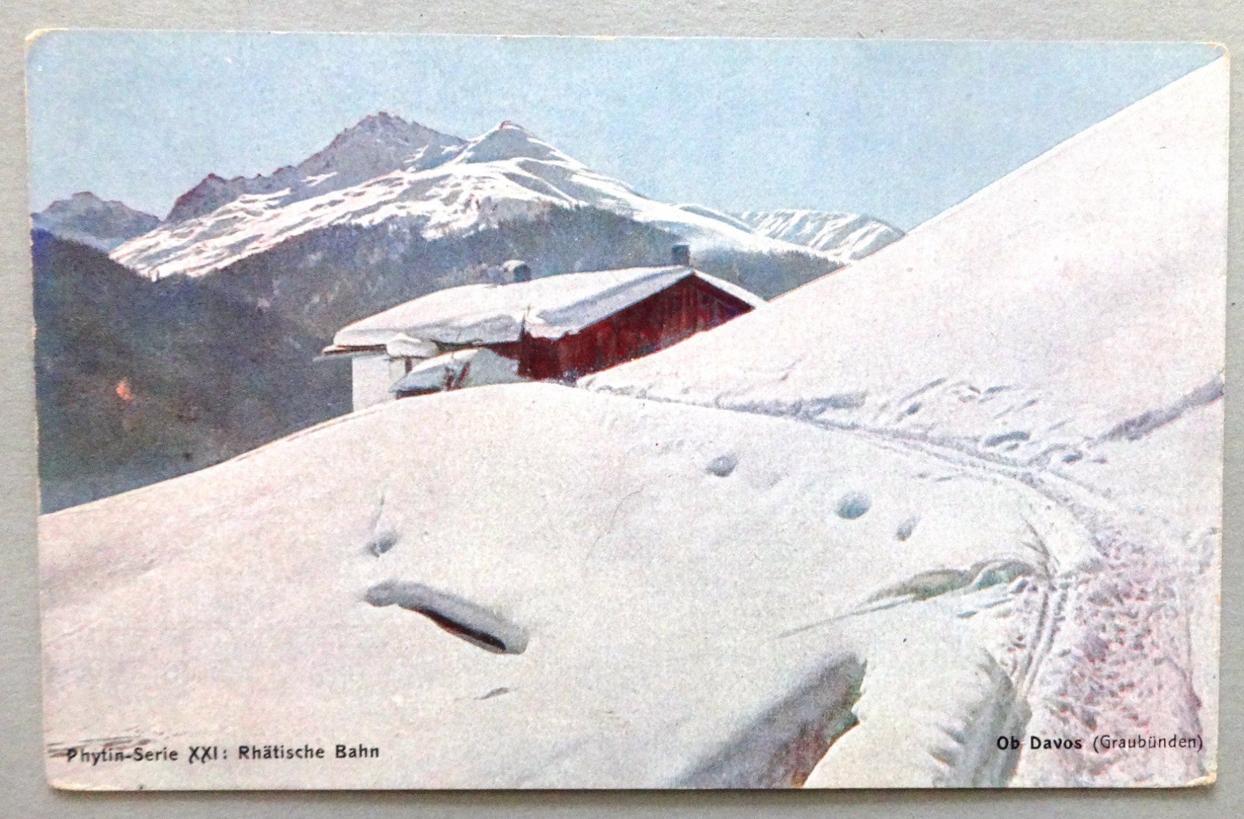 Cartes postales: Ob Davos (Graubünden) – D'occasion à Fétigny par Billy2miny