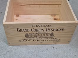 Weinkiste 6er leer 33x26x16.6 cm