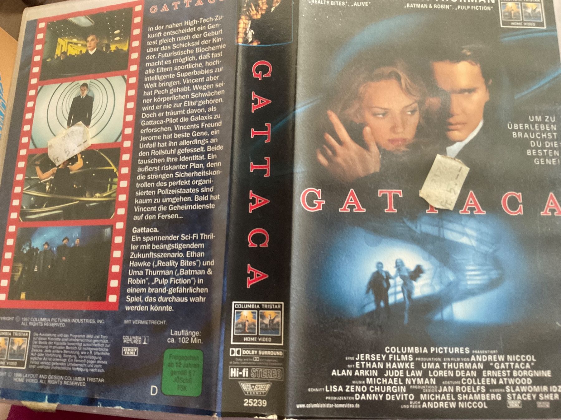 Alle VHS: VHS Gattaca – Gebraucht aus Biel/Bienne von heygio