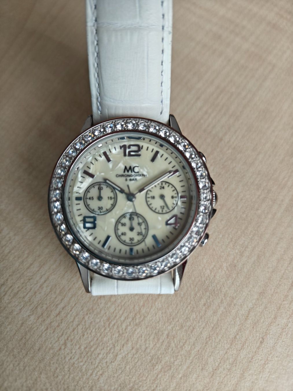 Orologi: Eleganter MC Damen-Chronograph – Usato da Ins venduto da See_Land