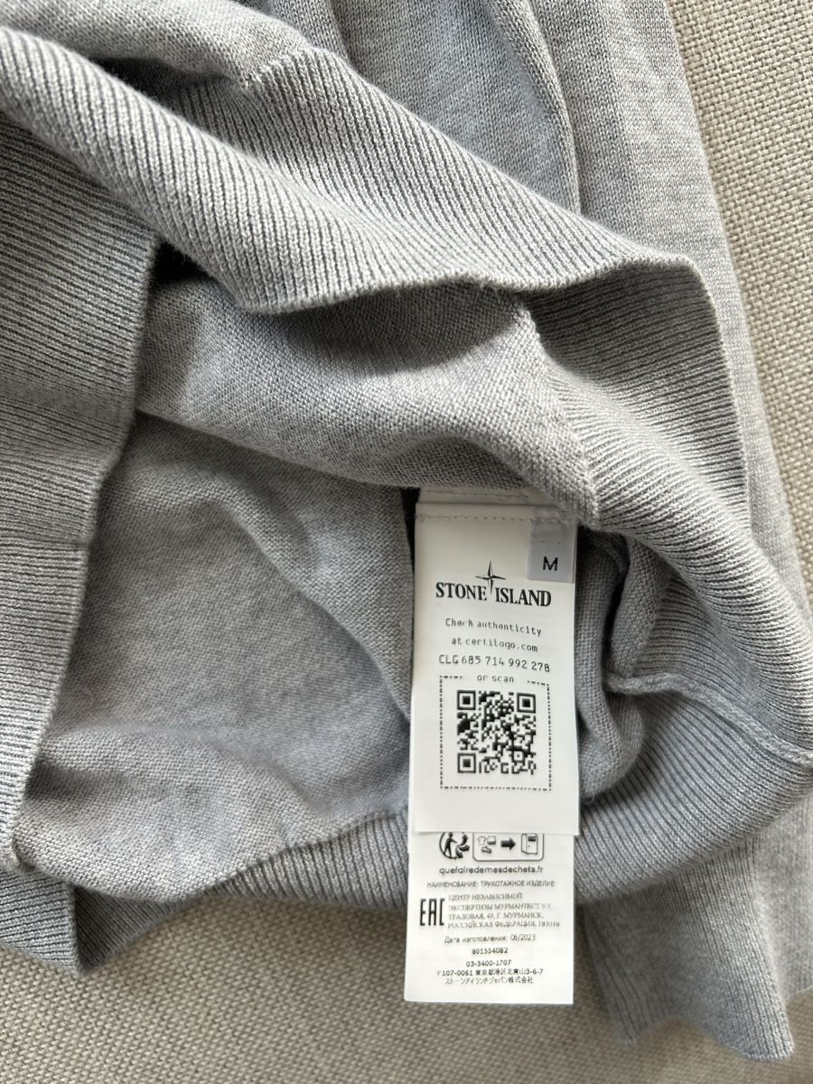 Stone Island Pullover & Sweatshirts: Stone Island Baumwollpullover Grau M – Neu (gemäss Beschreibung) aus Zürich von ant_zh 4