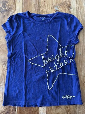 Tommy Hilfiger Shirt Gr. 152 Blau Bright Star