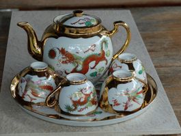 Teeservice, chinesisch