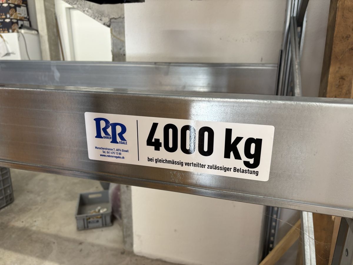 Tralicci: 2x RR Lagerregal-Traversen 4000 kg – Nuovo (secondo la descrizione) da Zürich venduto da luisbottermaio 1