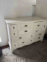 White Dresser Chest für Eingangsbereich