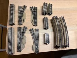 Märklin H0 M-Gleise und Weichen