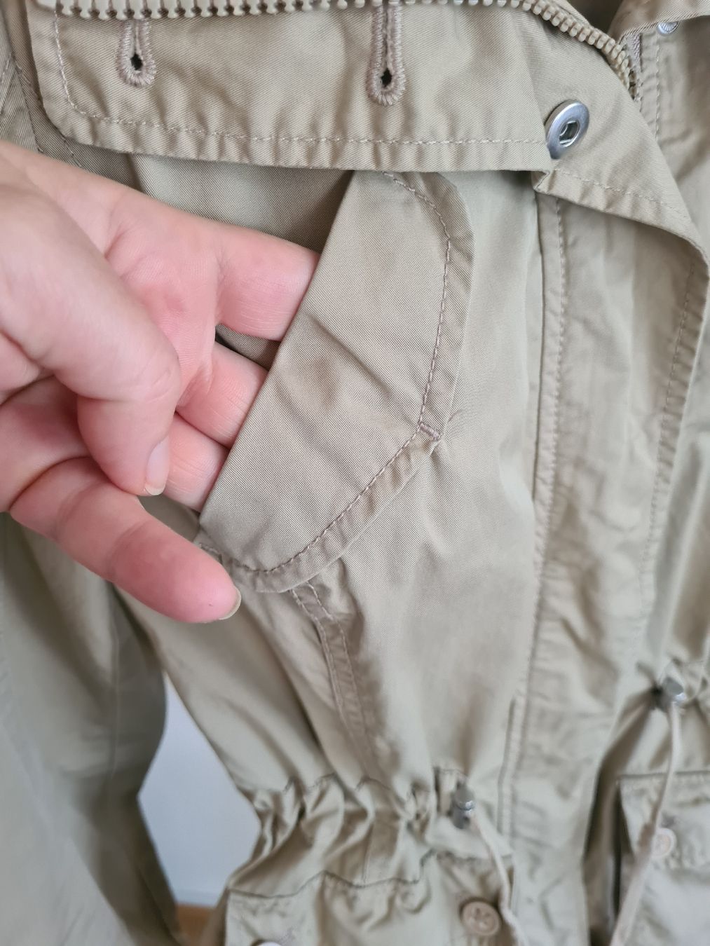 Esprit Giacche: Esprit, Trench Jacke, beige, gr. 36 – Usato da Steinhausen venduto da MilaB 2