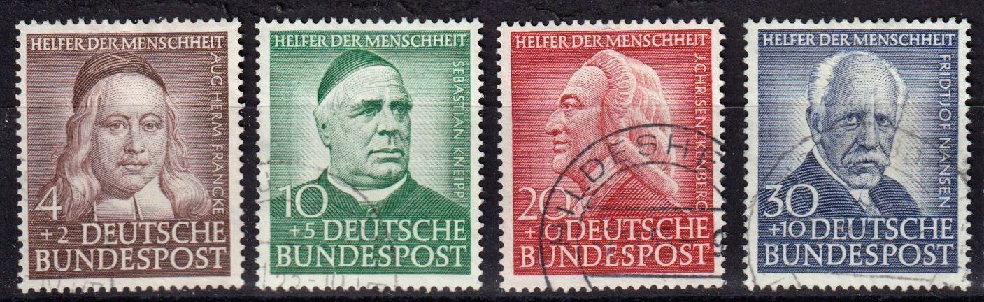 Tous les timbres: BRD, Mi 173-176 ⊙ – D'occasion à Langenthal par 1195