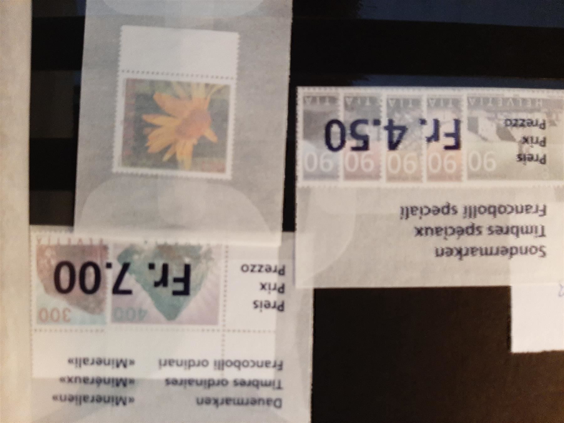 Tutti i francobolli: 2003 Diverse Briefmarken  Postfrisch – Nuovo e nell'imballaggio originale da Affoltern am Albis venduto da Andrezc 3