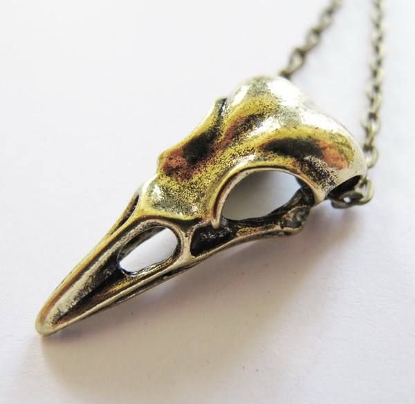 Catenine: Halskette Vogelschädel Bird Skull Gothic Steampunk – Nuovo (secondo la descrizione) da Schwanden GL venduto da UHRKNALL 2