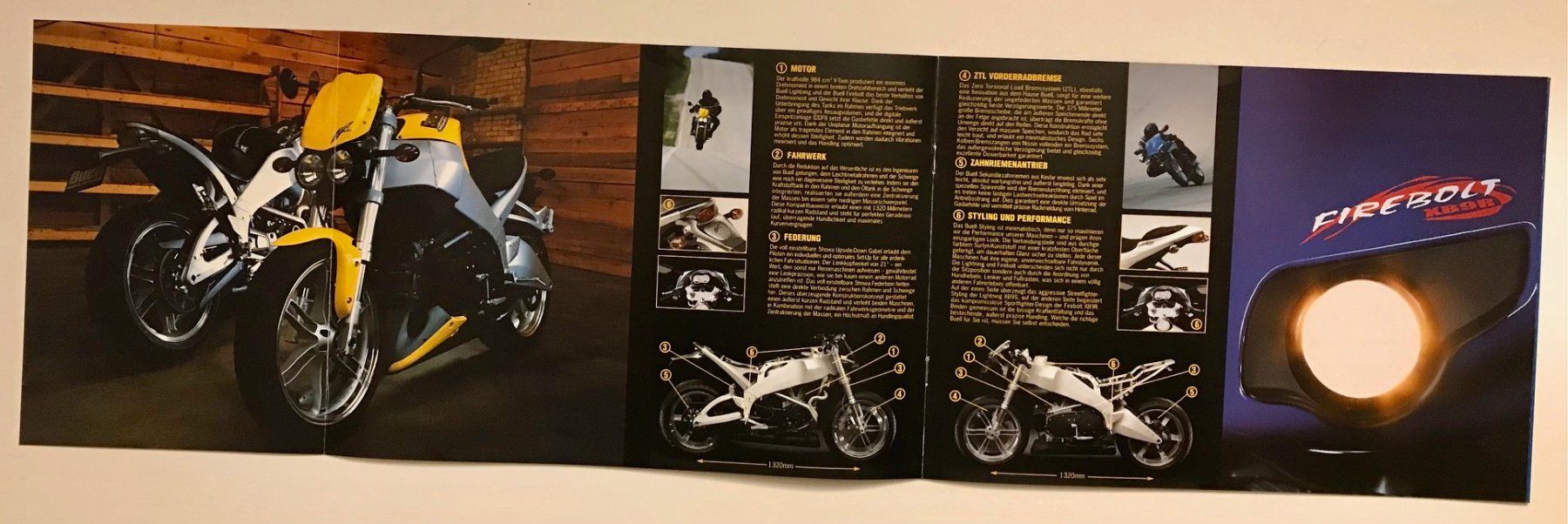 Documenti: Buell Motorrad Gesamtprogramm 2003 Prospekt – Usato da Strengelbach venduto da Omobono 3