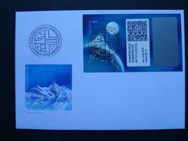 2021 Nr. C1IV Swiss Crypto Stamps ID4 auf FDC