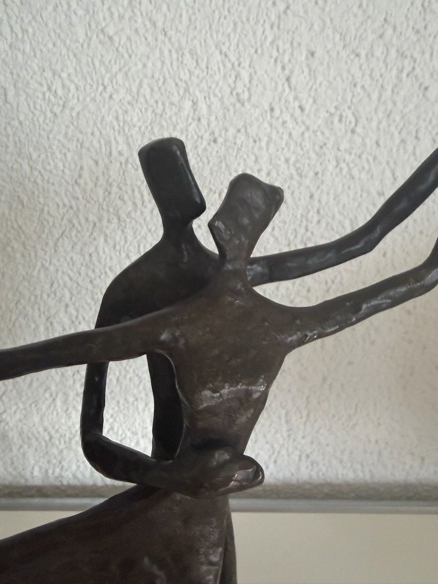 Skulpturen & Statuen: Bronze abstrakt, tanzendes Paar – Gebraucht aus Zürich von eileenchen1 7