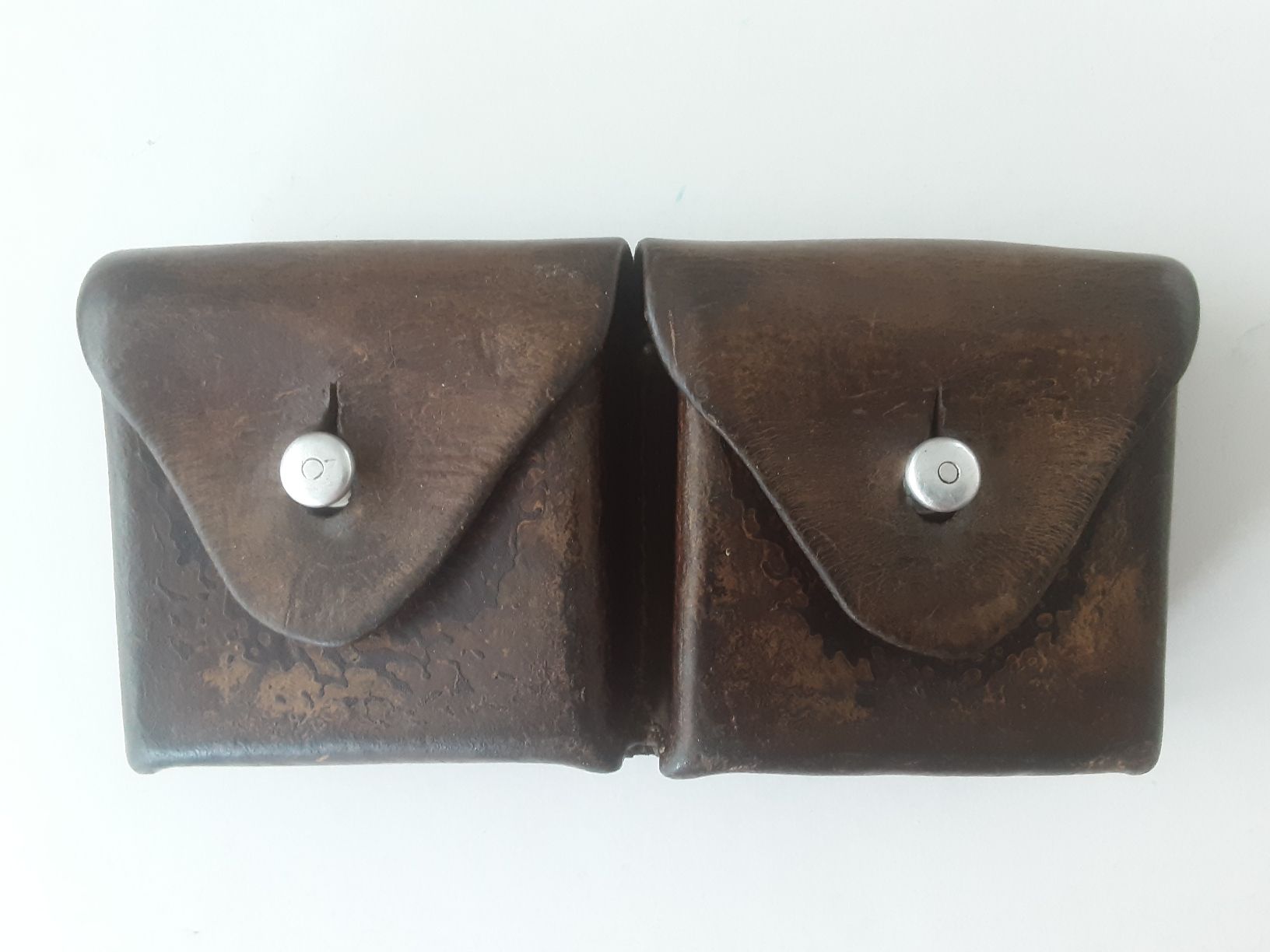 Schweizer Armee Taschen: Munitionstasche doppelt K.Tschudin 44 Lausen Alt – Gebraucht aus Bronschhofen von Faentl59