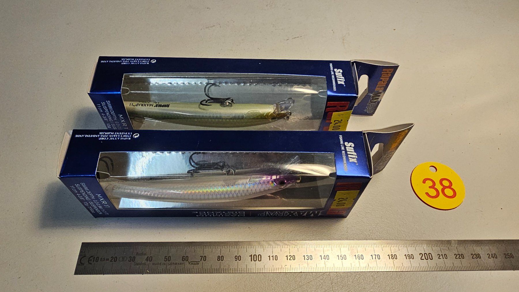 Rapala Esche: 2 Rapala Maxrap Köder, neu & OVP, Top Zustand, Max Casting – Nuovo e nell'imballaggio originale da Abtwil SG venduto da Fischerei_Artikel