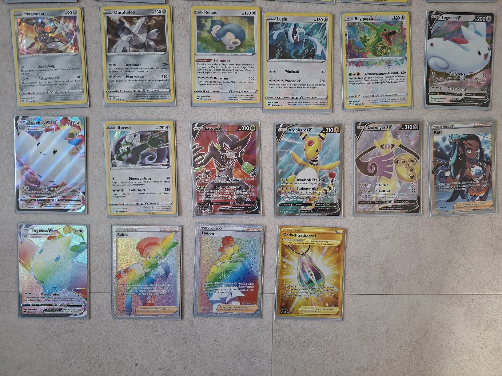 Pokémon Carte collezionabili: Pokemon Karten - Farbenschock Konvolut – Nuovo (secondo la descrizione) da Schafisheim venduto da piiep_17 2