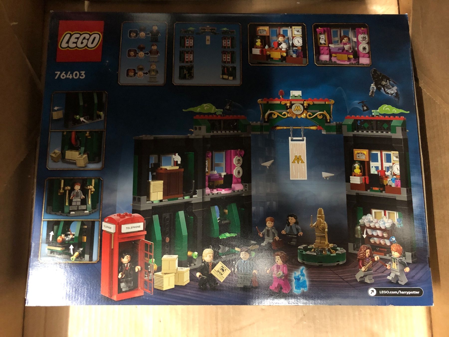 Lego Kit di costruzioni: Lego Zaubereiministerium 76403 – Nuovo e nell'imballaggio originale da Eschlikon TG venduto da ArtRecBrick 5