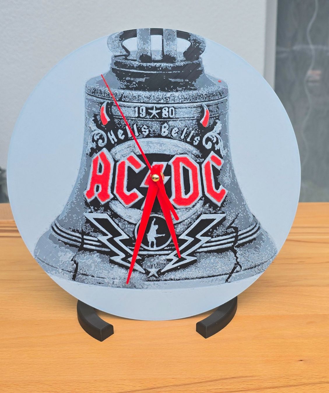 Orologi da terra & Orologi da parete: AC/DC Wanduhr Tischuhr – Nuovo (secondo la descrizione) da Winznau venduto da johny_wayne