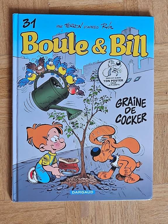 BD: Boule et Bill, Graines de cocker – D'occasion à Glovelier par guinness06