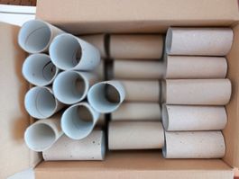 Basteln:52 Leere WC-Rollen, Kartonrollen, Toilettenpapierrol