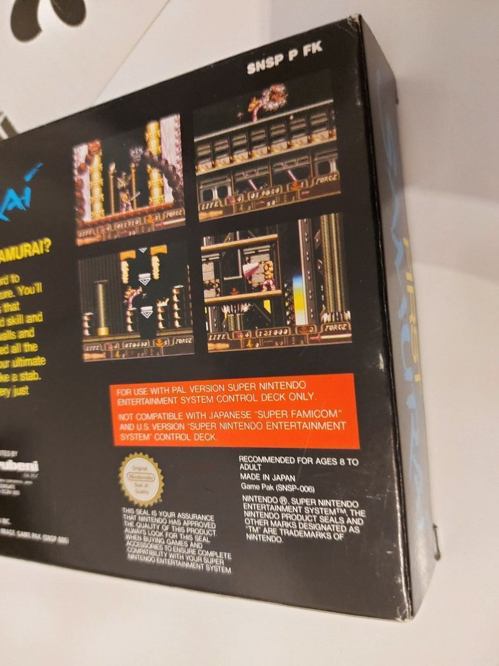 Nintendo Giochi: First Samurai Super Nintendo SNES OVP – Usato da Aarau venduto da Kaesekuchen2000 4
