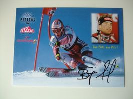 BENNI RAICH (AUT) SKISTAR  HANDSIGNIERT AK !